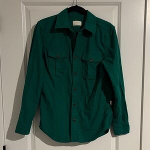 Aime Leon Dore Emerald Green Button Up